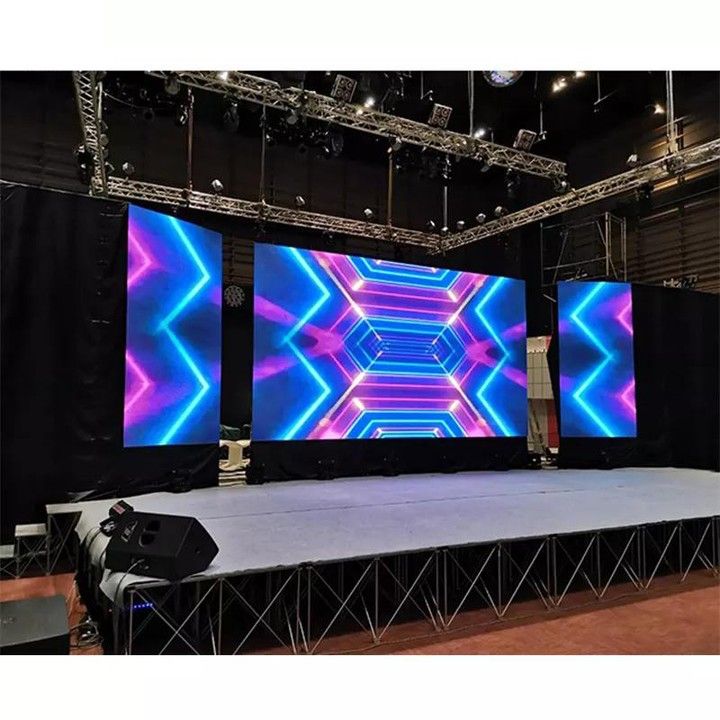 Indoor event LED display wall
